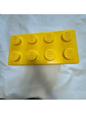 Lego Yellow Storage Brick 2012